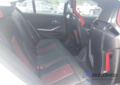 2024 BMW M3 Cs из США, поврежденный, VIN WBS63AY00RFS09107